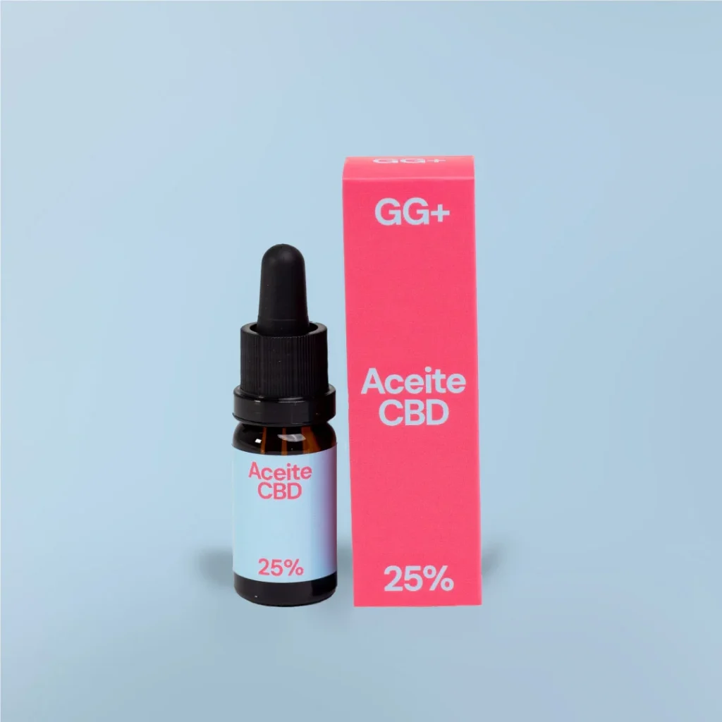 gotas aceite cbd 25 por ciento