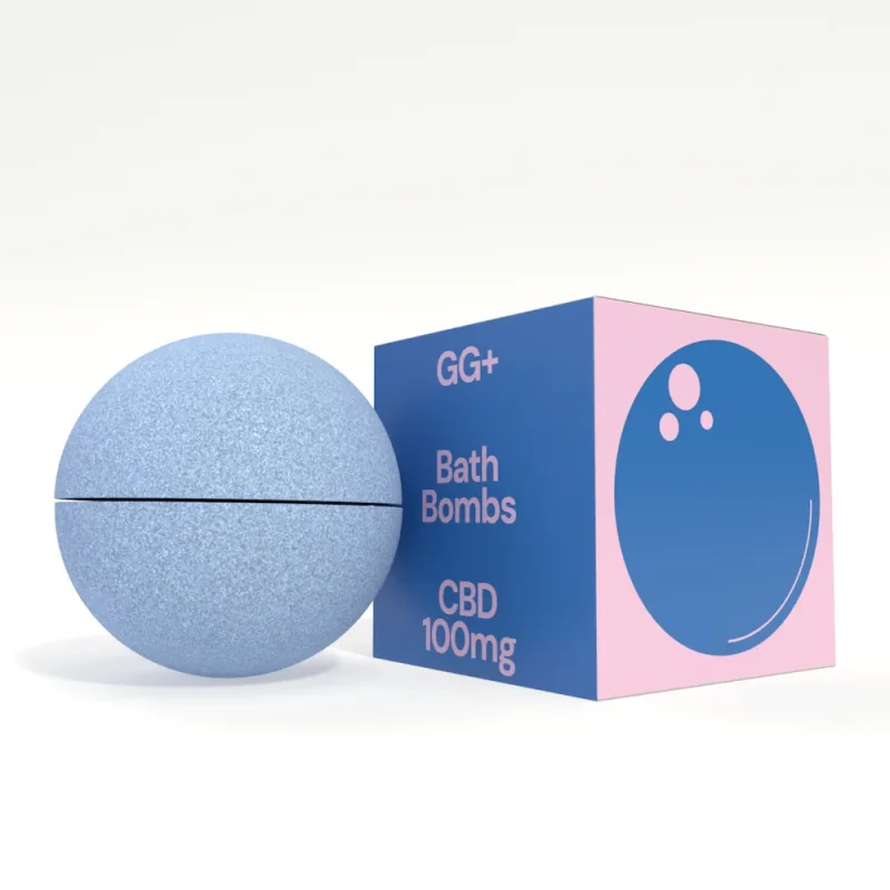 bath bomb cbd con camomila